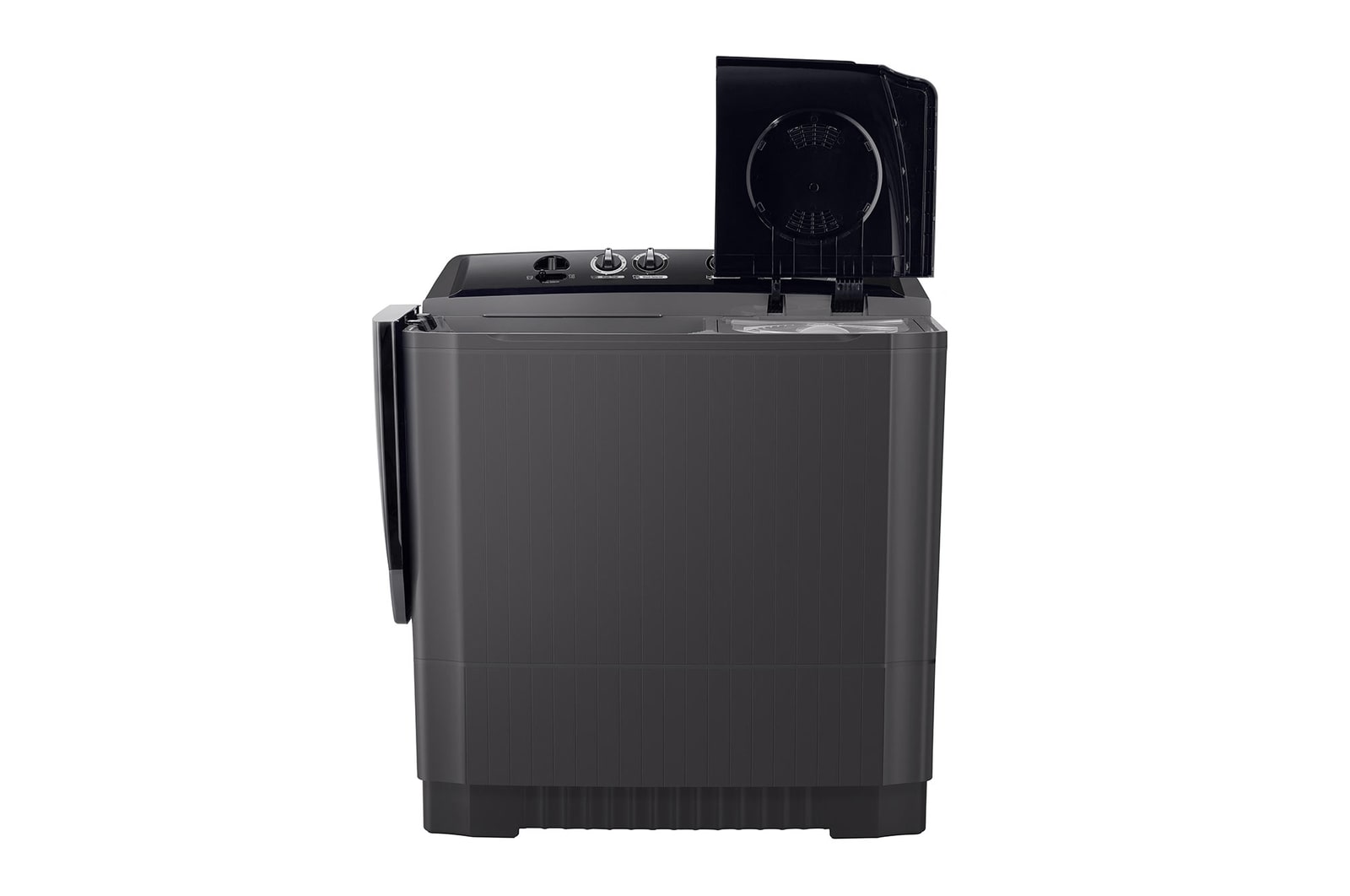 LG 15kg Twin Tub with Roller Jet in Black Finish, TT1561RWPT