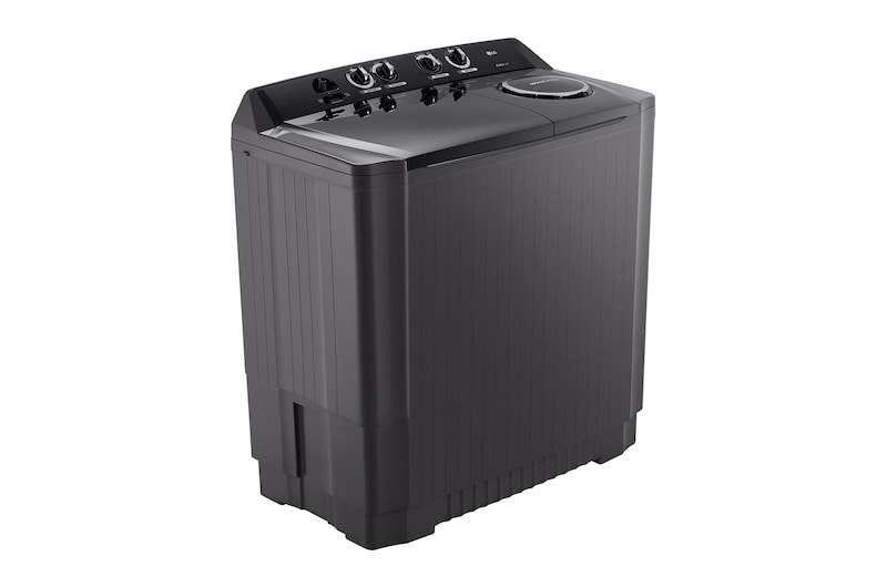 LG 15kg Twin Tub with Roller Jet in Black Finish, TT1561RWPT