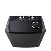 LG 18kg Twin Tub with Roller Jet in Black Finish, TT1861RWPT