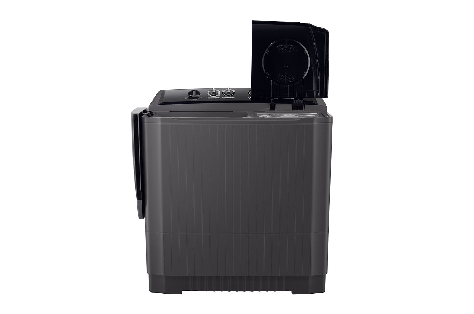 LG 18kg Twin Tub with Roller Jet in Black Finish, TT1861RWPT