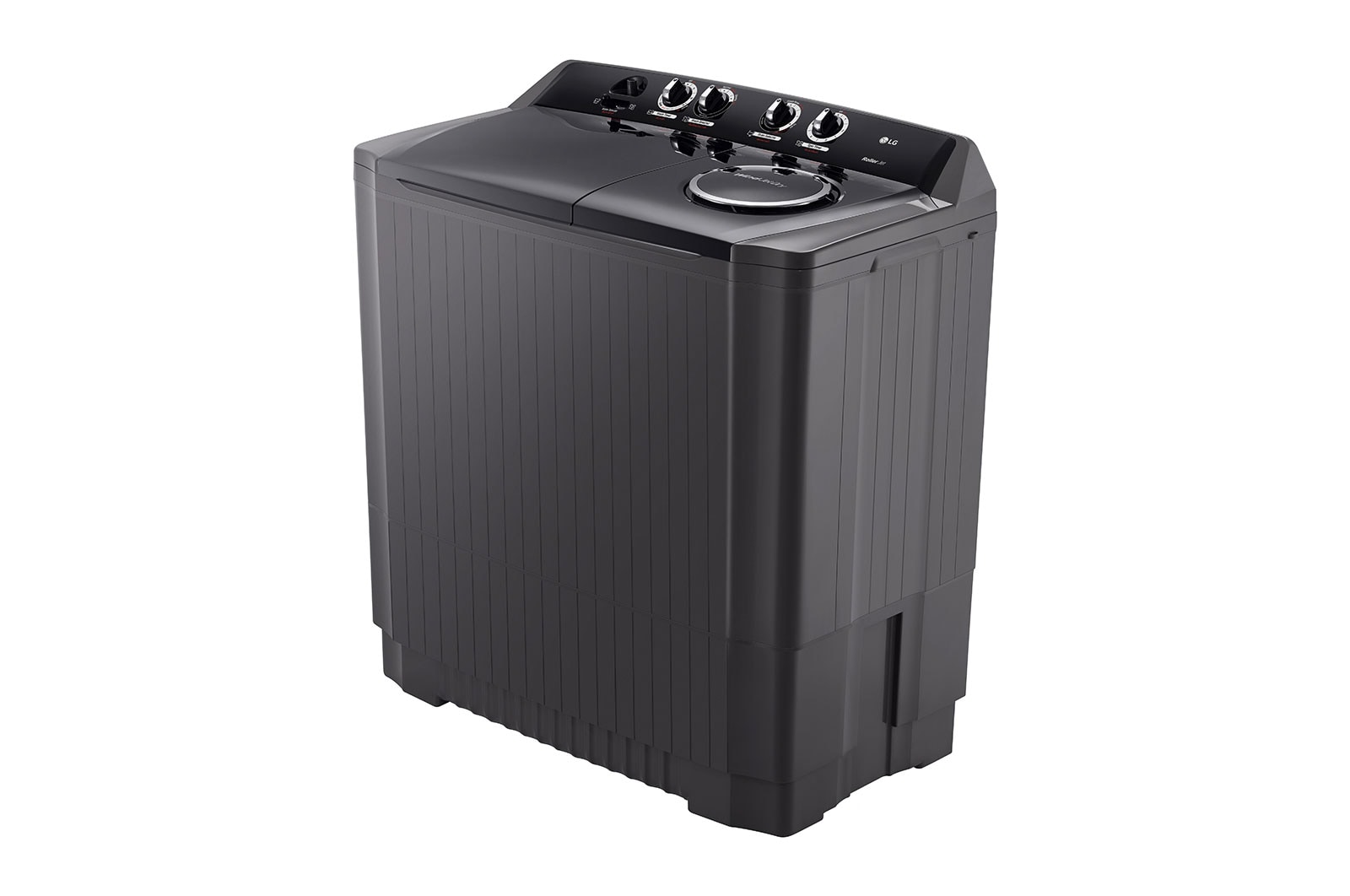 LG 18kg Twin Tub with Roller Jet in Black Finish, TT1861RWPT