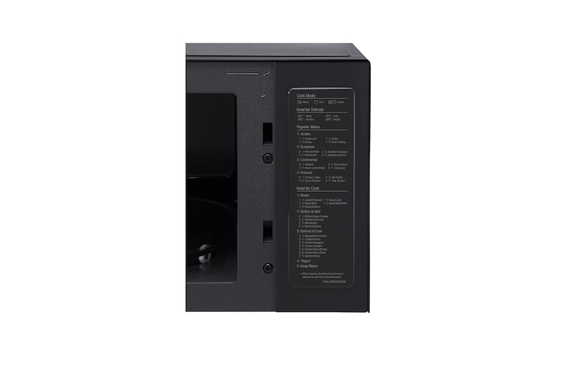 LG 42L NeoChef™ Grill Microwave Oven in Stainless Black Finish, MH8265DIS