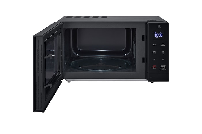 LG 30L NeoChef™ Solo Microwave Oven in Black Finish, MS3032JAS