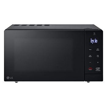 Front view of 30L NeoChef™ Solo Microwave Oven in Black Finish, MS3032JAS