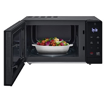 LG 30L NeoChef™ Solo Microwave Oven in Black Finish, MS3032JAS
