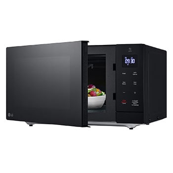 LG 30L NeoChef™ Solo Microwave Oven in Black Finish, MS3032JAS