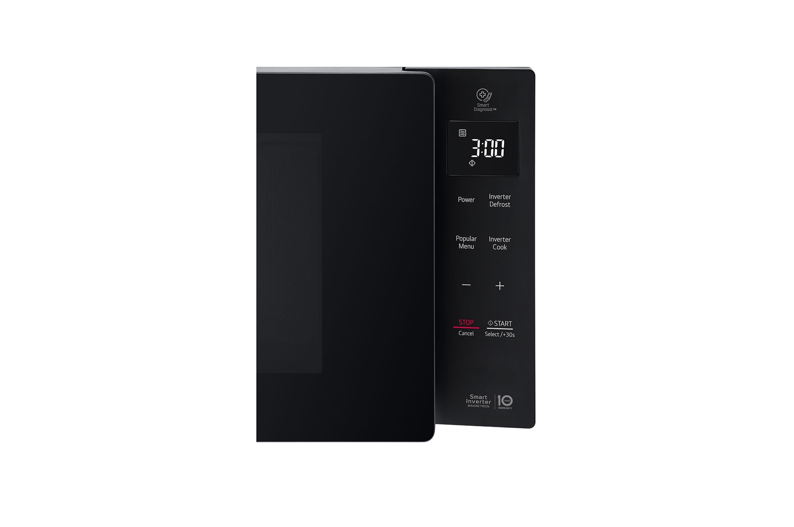 LG 42L NeoChef™ Solo Microwave Oven in Black Finish, MS4235GIS