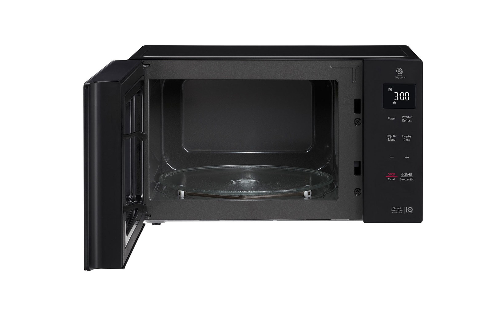 LG 42L NeoChef™ Solo Microwave Oven in Black Finish, MS4235GIS