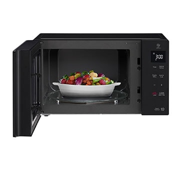 LG 42L NeoChef™ Solo Microwave Oven in Black Finish, MS4235GIS