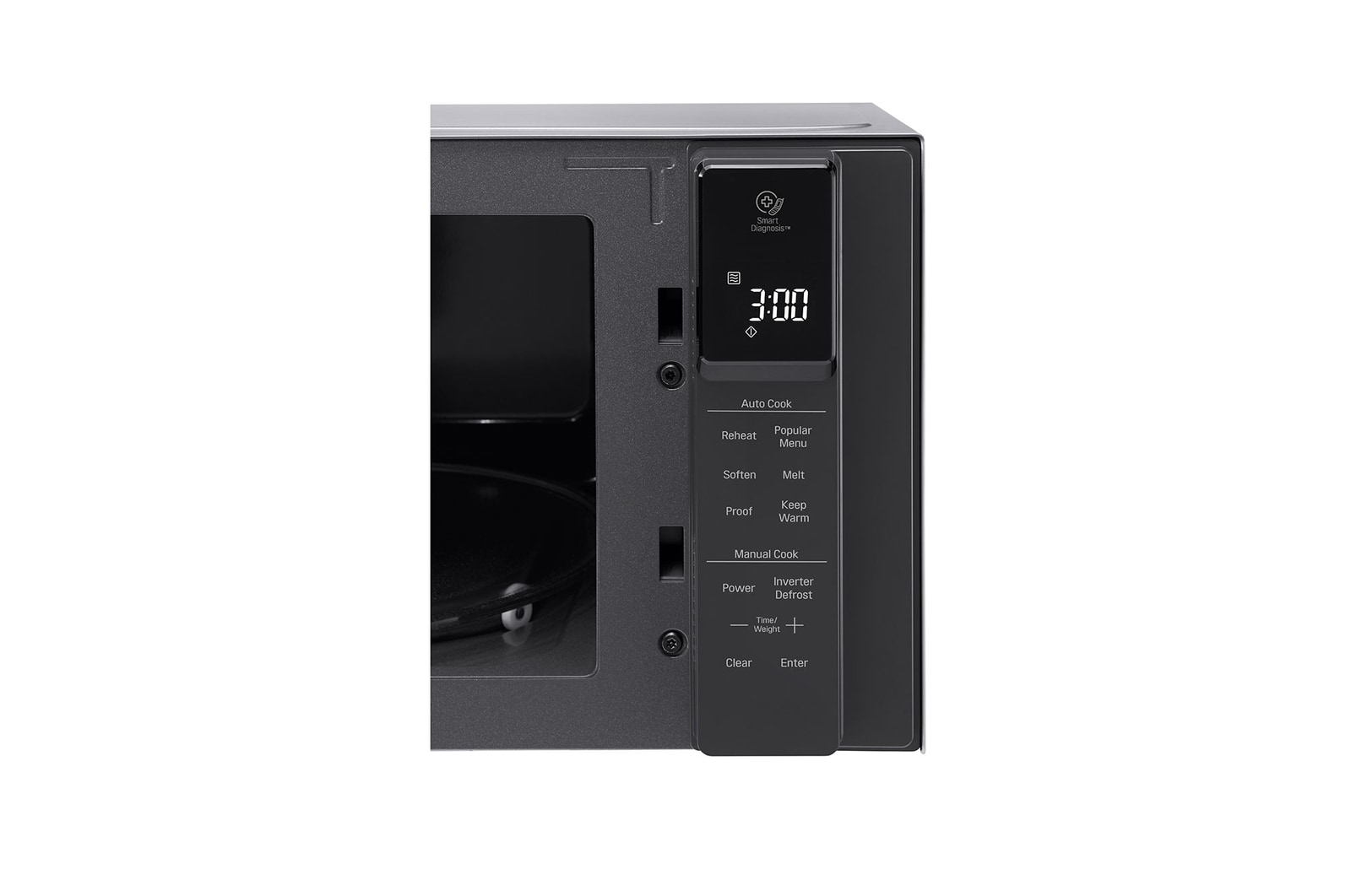 LG 42L NeoChef™ Solo Microwave Oven in Stainless Finish, MS4295CIS