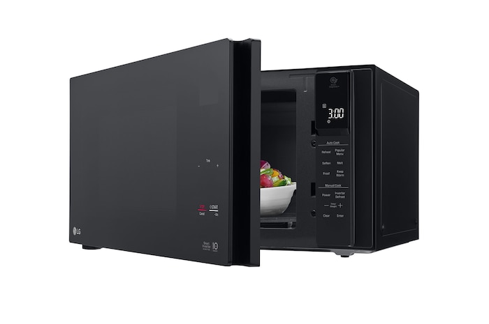 LG 42L NeoChef™ Solo Microwave Oven in Black Finish, MS4295DIS