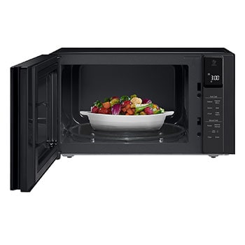 LG 42L NeoChef™ Solo Microwave Oven in Black Finish, MS4295DIS