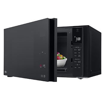 LG 42L NeoChef™ Solo Microwave Oven in Black Finish, MS4295DIS