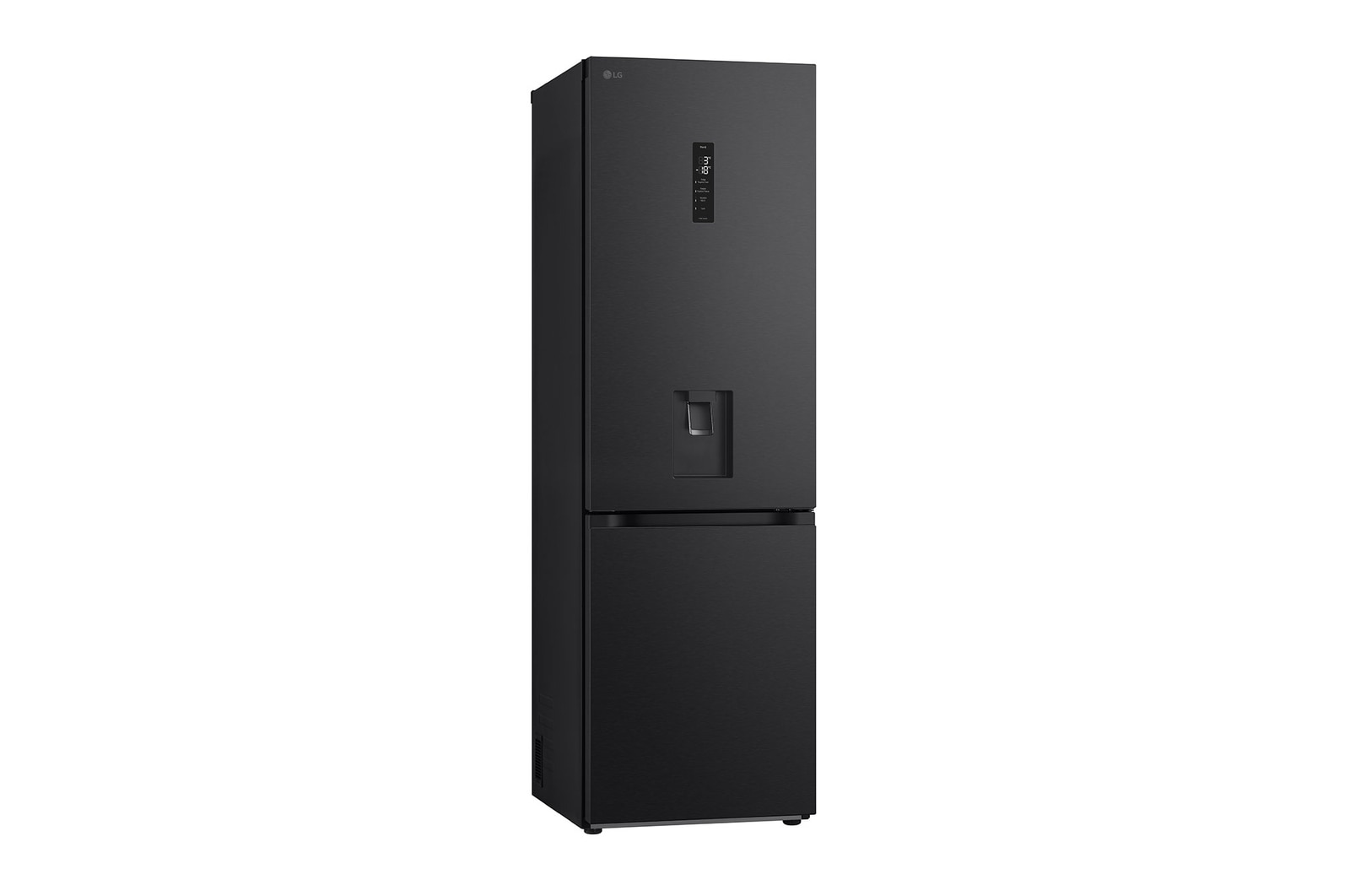 LG 376L Bottom Freezer with Door Cooling+™ in Black Finish, GC-F459FSUW