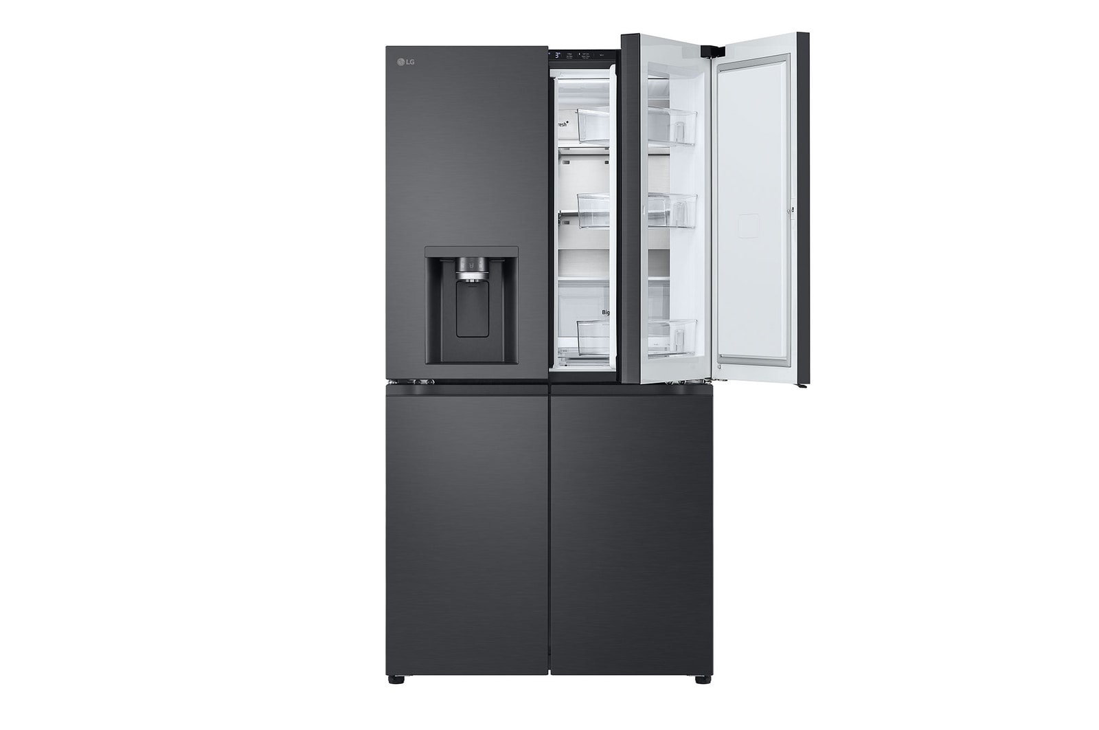 Top right  side door open without door
