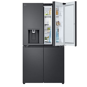 Top right  side door open with door
