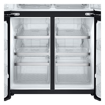 Front all door open without food