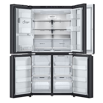 Front all door open without food