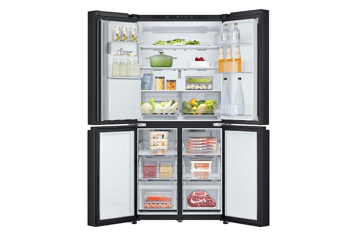 Front all door open with food