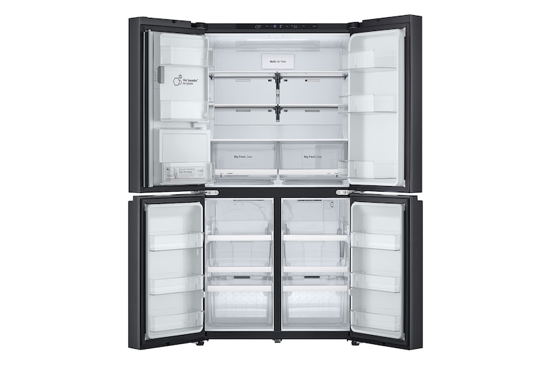 Front all door open without food