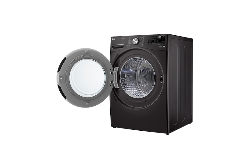 Right side view with door open