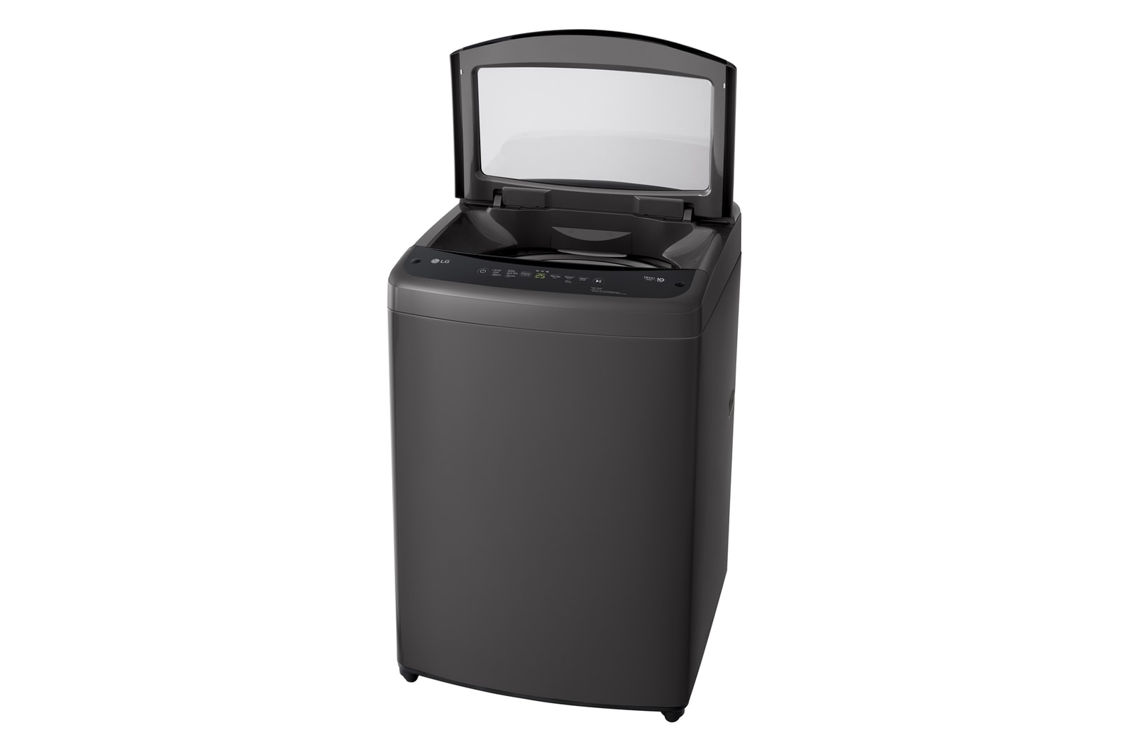 17kg Top Loader with Smart Inverter in Black Finish T17V1NDHT2C LG ZA