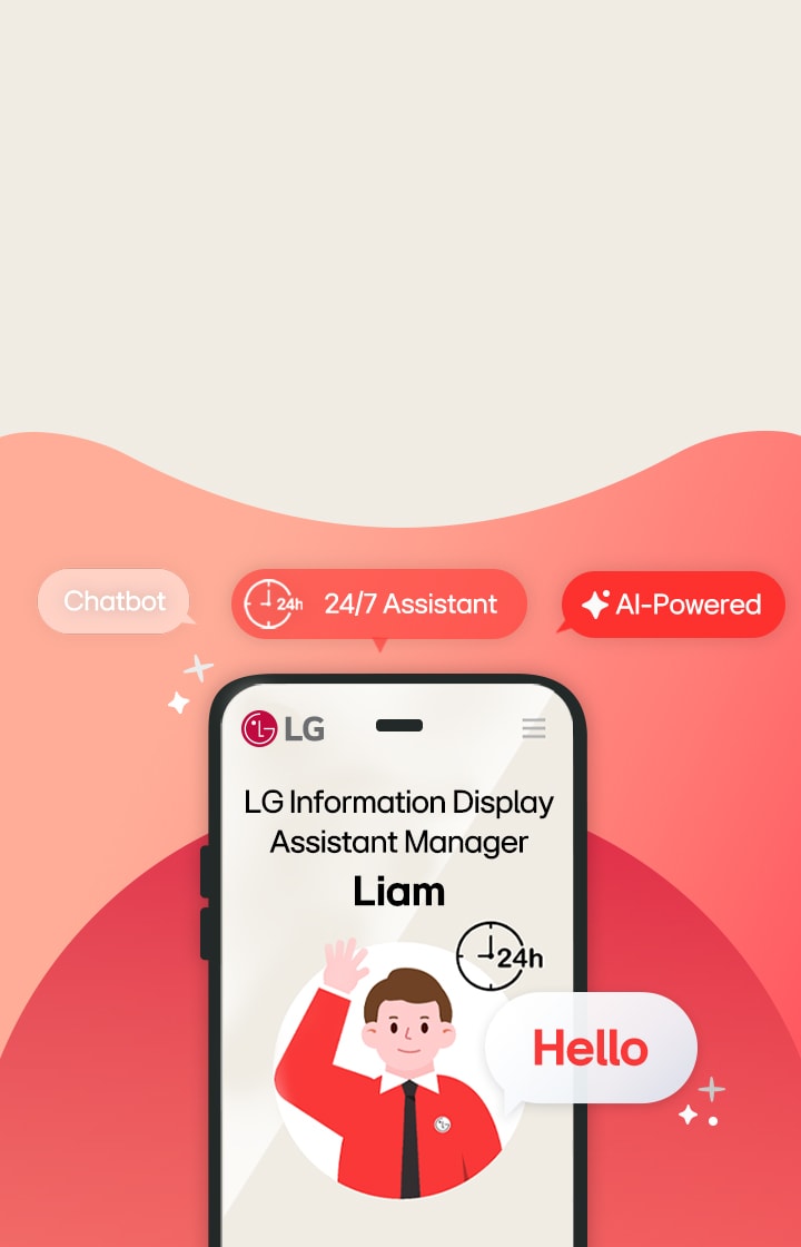 Mobile phone with a man waving hello in the image