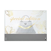 LG Transparent OLED Touch Signage, Front view with infill image, 30EW5TP-A