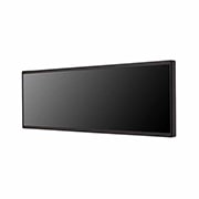 LG Stretch Signage, -45 degree side view, 37BH7N