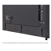 LG UHD Signage Display, Close-up image of -15 degree side rear view (* The product image would differ from its actual appearance, as it would vary slightly depending on each inch option.), 43UH7N-E, thumbnail 13