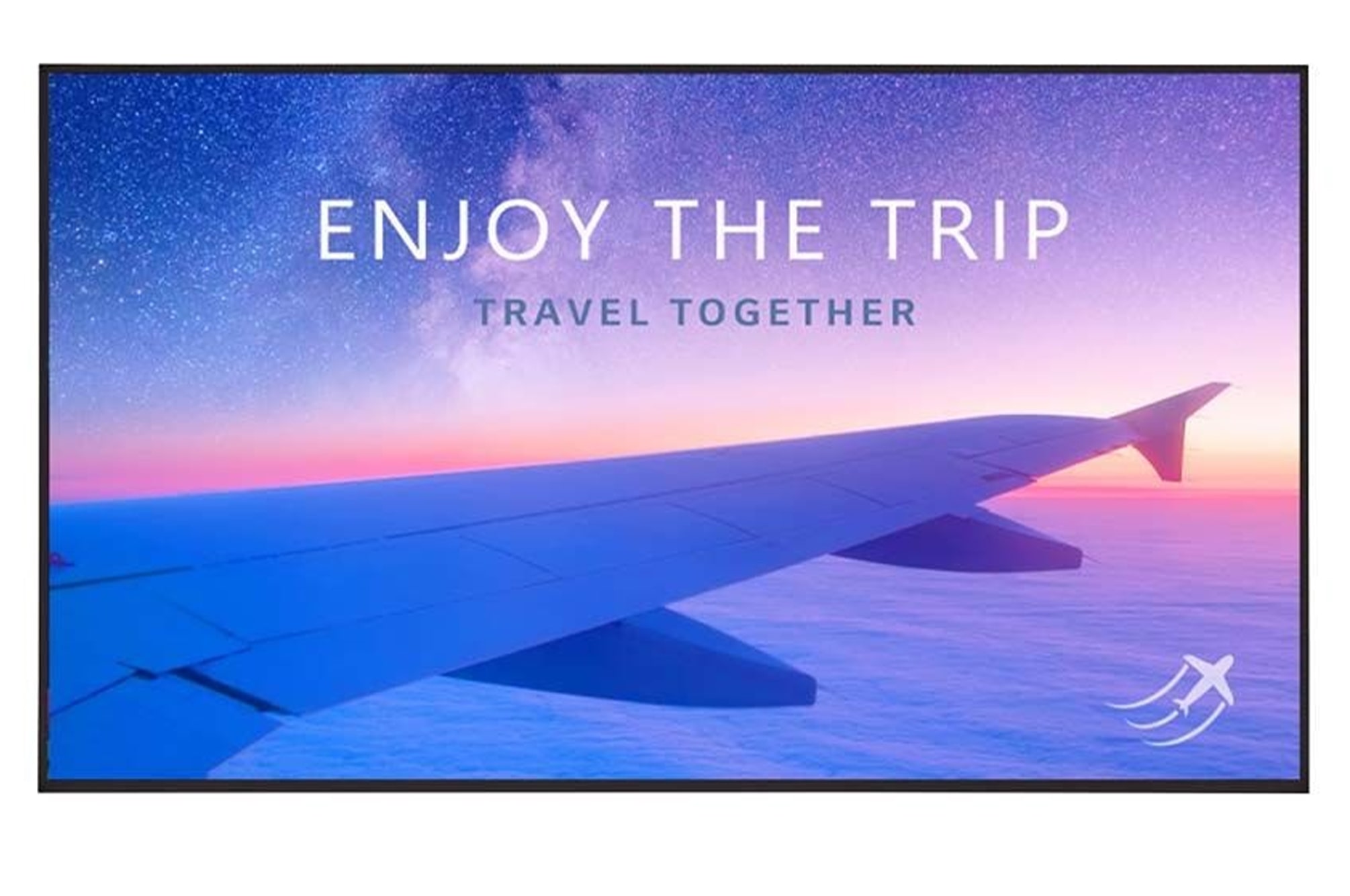 LG UHD Signage Display, Front view with infill image, 43UH7N-E, thumbnail 1