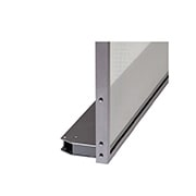 LG Transparent OLED, Close-up image of bottom, 55EW5P-M