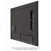 LG UHD Signage Display, -45 degree side rear view (* The product image would differ from its actual appearance, as it would vary slightly depending on each inch option.), 43UH7N-E, thumbnail 11