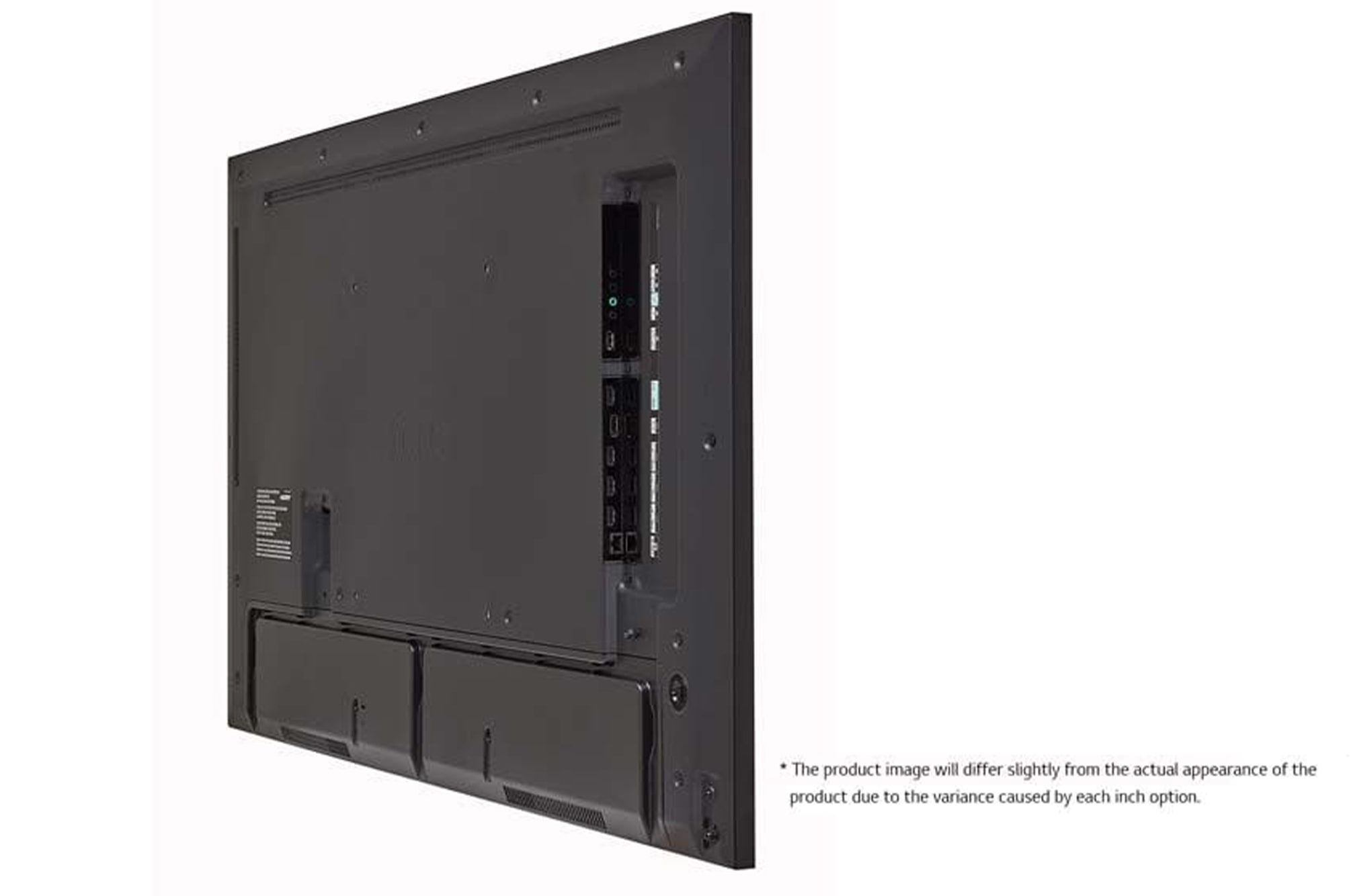 LG UHD Signage Display, -45 degree side rear view (* The product image would differ from its actual appearance, as it would vary slightly depending on each inch option.), 43UH7N-E, thumbnail 11