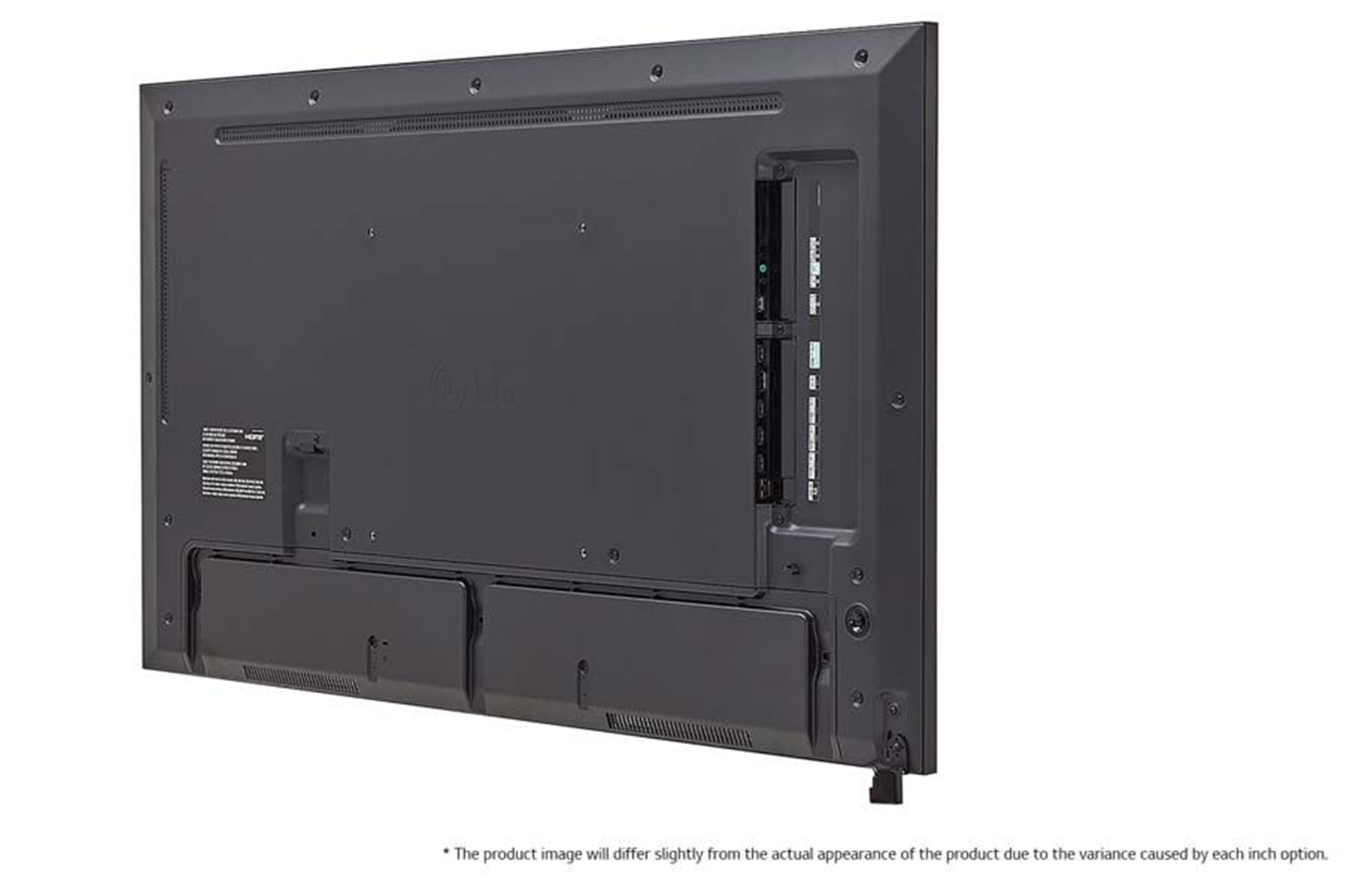 LG UHD Signage Display, -15 degree side rear view (* The product image would differ from its actual appearance, as it would vary slightly depending on each inch option.), 43UH7N-E, thumbnail 12