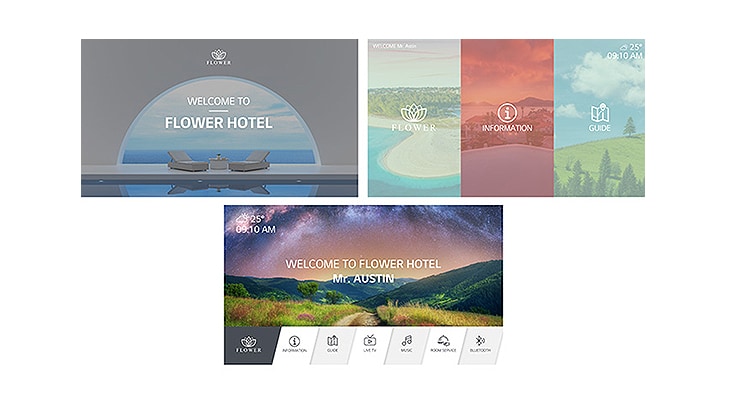 Basic templates provided by the solution are visually depicted.