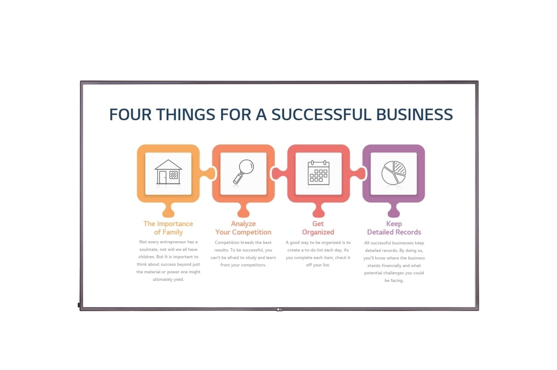 LG 75" UHD Large Screen Signage, 75UM3DG-H