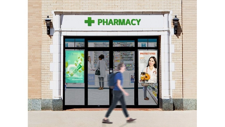 Pharmacies, Travel Agencies, Telecom Stores