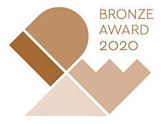 Red Dot Design Award 2020 and IDEA Design Award 2020 logo images 