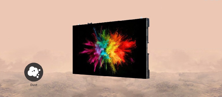 Protecting LED chips from water drops, dust, static electricity and physical impacts