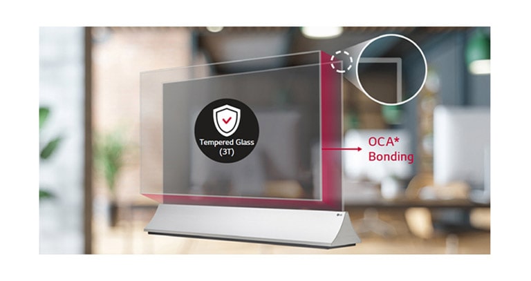 Attach thin and transparent tempered glass to the screen to maximize product protection and user safety.