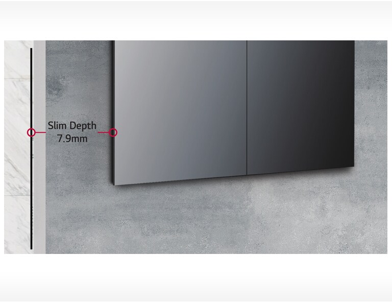 Sleek & Slim Design<br>1