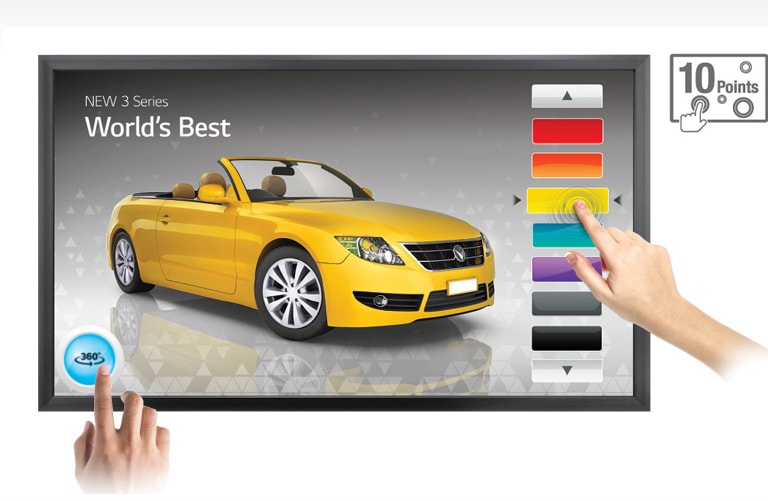 Built-in Interactive Touch<br>1