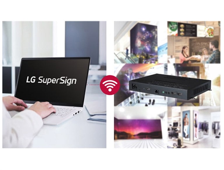 Compatibility with LG SuperSign Solutions1
