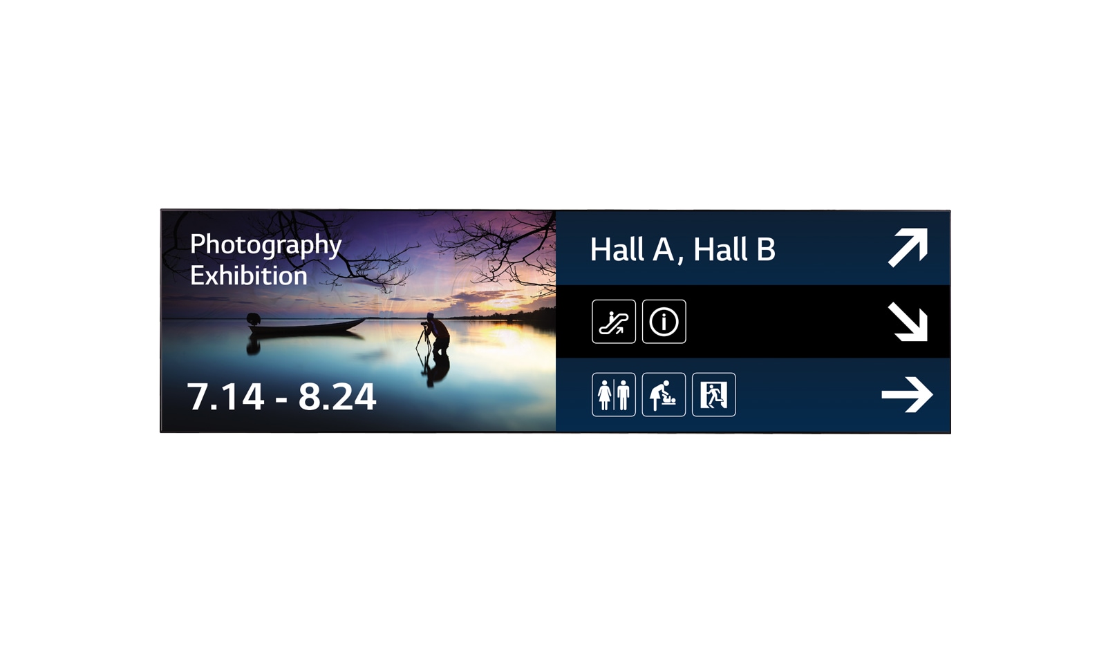 LG Ultra Stretch Signage, 88BH7D-B