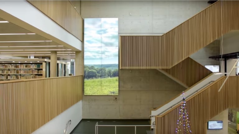 Discovery wall: a canvas showcasing southern cross university