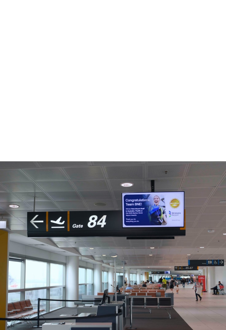LG Displays and SuperSign CMS Power Brisbane Airport’s Digital Transformation Ahead of the 2032 Olympics