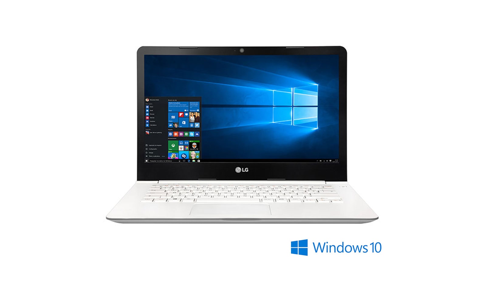 LG 14" Ultrapasse com o novo Notebook LG Ultra Slim Intel Celeron® Quad Core, 14U360-L.BJ36P1