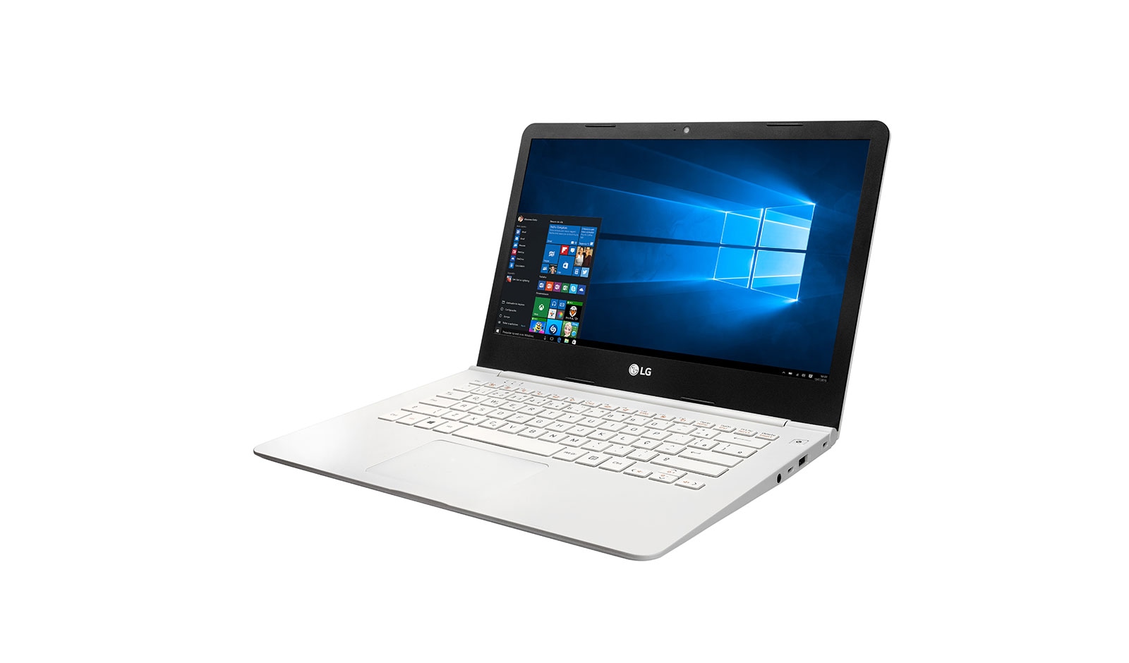 LG 14" Ultrapasse com o novo Notebook LG Ultra Slim Intel Celeron® Quad Core, 14U360-L.BJ36P1