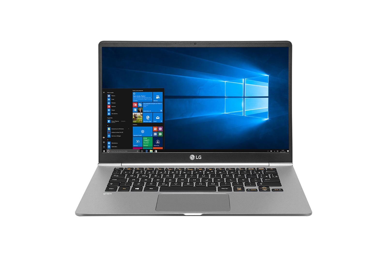 LG gram 14" Windows 10 Home (A LG recomenda o Windows 11 Pro para empresas) - Notebook com Intel® Core™ i5 8ª geração 995 g, 14Z980-G